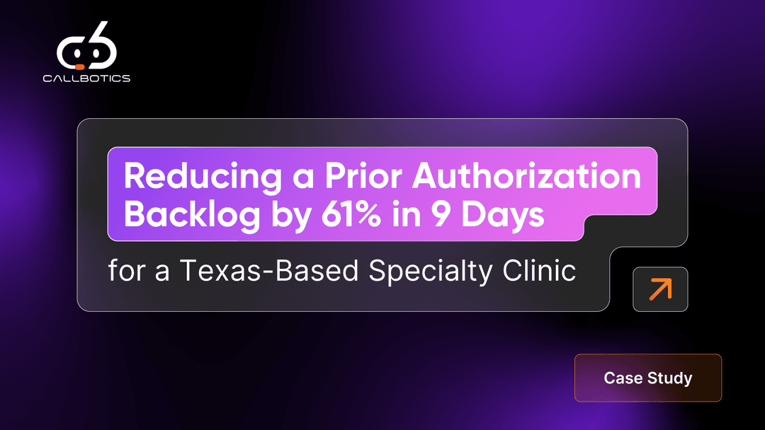 Reducing a Prior Authorization Backlog by 61% in 9 Days for a Texas-Based Specialty Clinic