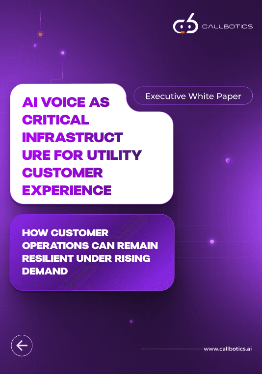 AI Voice as Critical Infrastructure For Utility Customer Experience