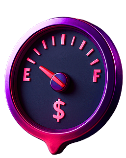 Burning through the budget icon