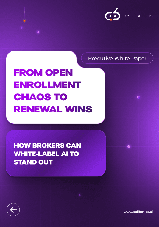 From Open Enrollment Chaos to Renewal Wins How Brokers Can White-Label AI to Stand Out