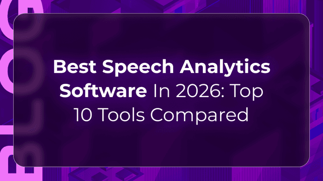 Best Speech Analytics Software | Thumbnail