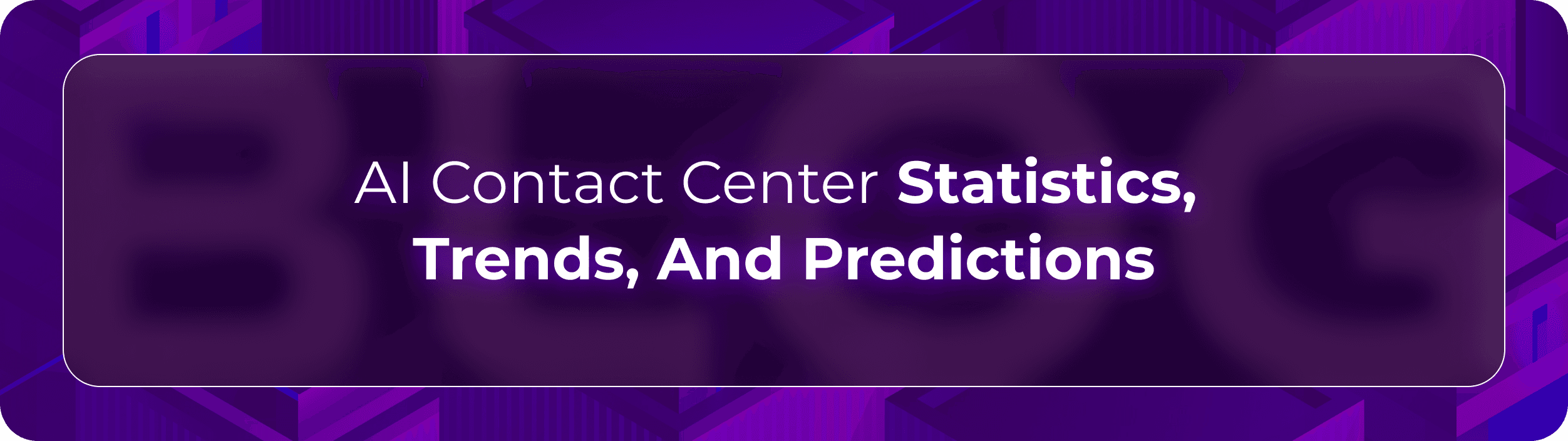 Enterprise AI contact center dashboard with trend charts, customer interaction data, QA signals, and performance insights for CX leaders.