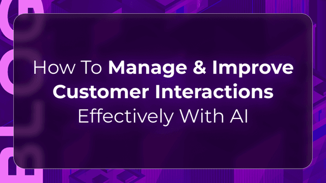 CallBotics, a Conversational AI Platform for Enterprises, highlights how AI helps manage and improve customer interactions.