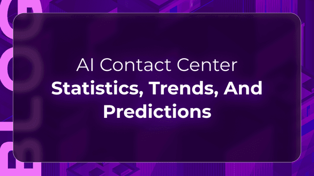 AI contact center dashboard showing statistics, trends, customer interactions, QA signals, and performance insights for CX leaders.